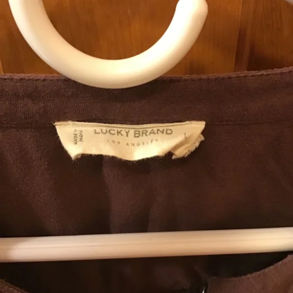 Lucky Brand Long Sleeve Top Size Large - Picture 2 of 3